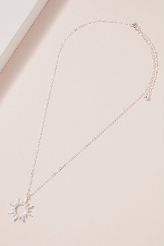 Sun Pendant Necklace