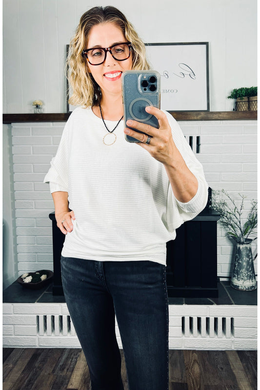 So Essential Batwing Top