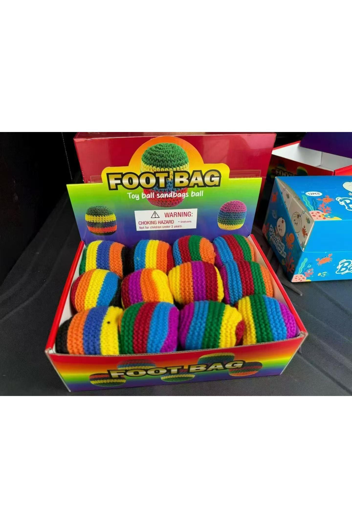Colorful Yarn Hacky Sack