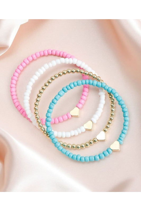 Steal My Heart Stack Bracelet Set