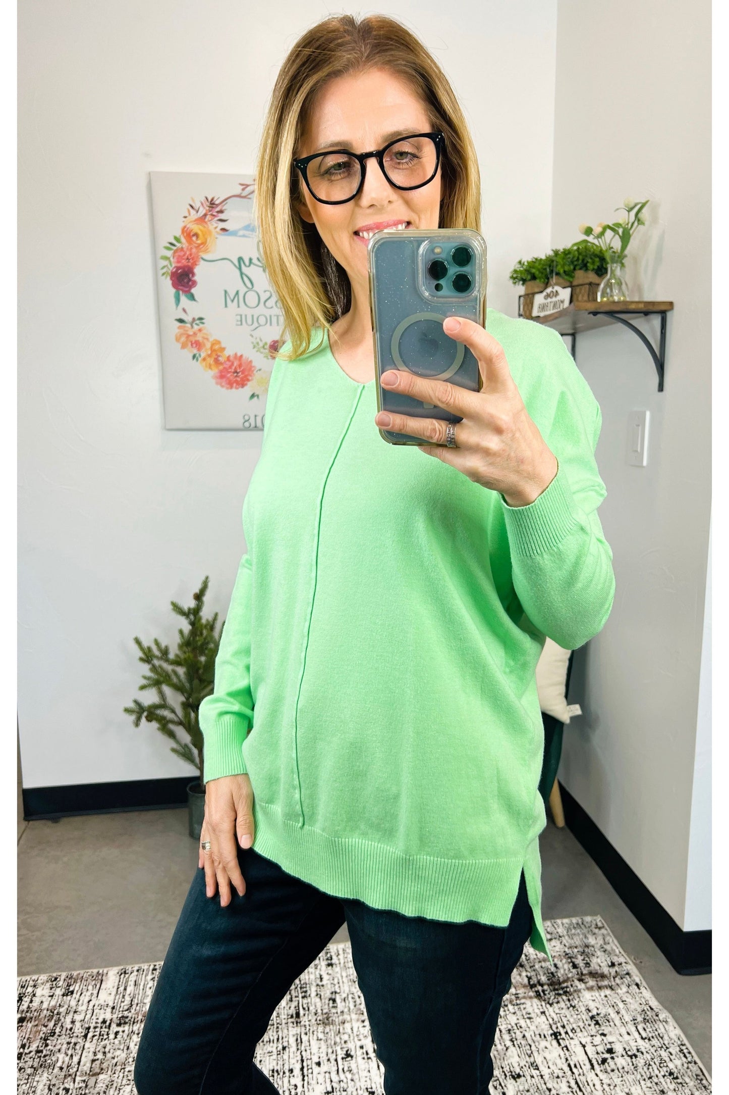 Sassy Soft Tunic Top