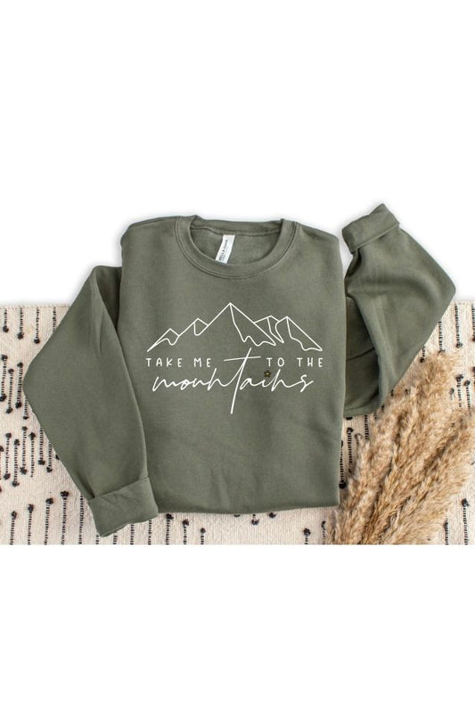Take Me To The Mountains 2.0 Crewneck