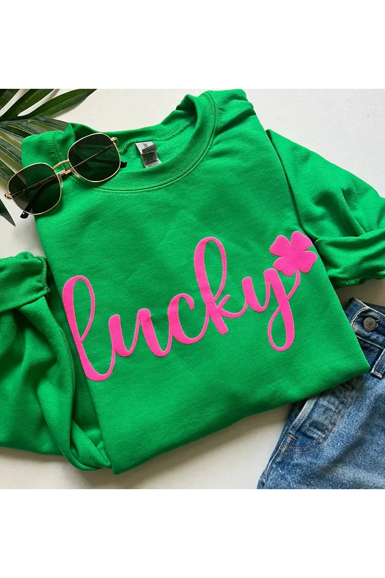☘️ Lucky 2.0 ☘️ Tee/Crewneck