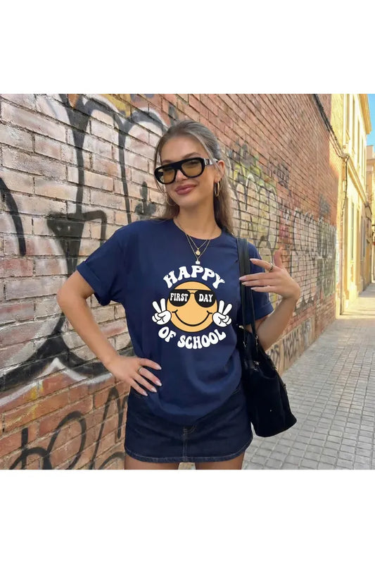 PREORDER Happy First Day of School Tee