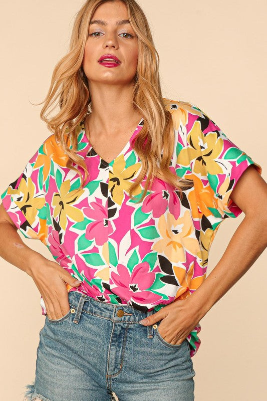 Curvy Garden Party Top