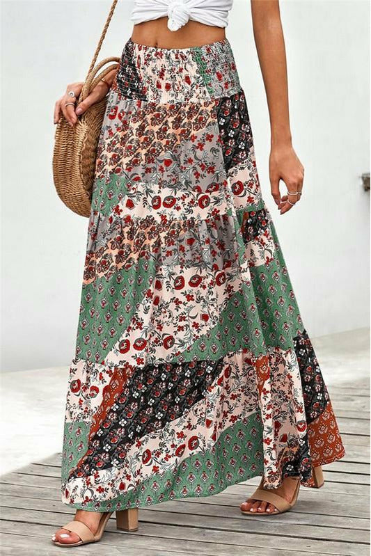 Bohemian Maxi Skirt