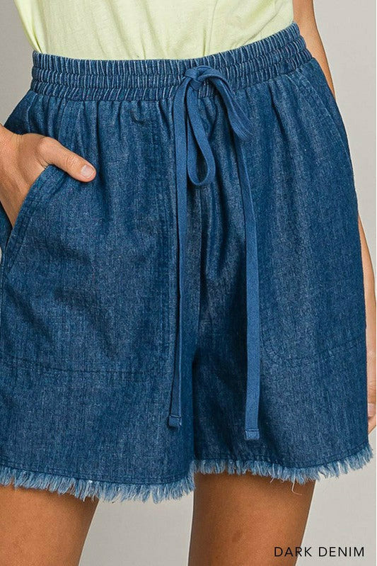 Country Nights Drawstring Shorts