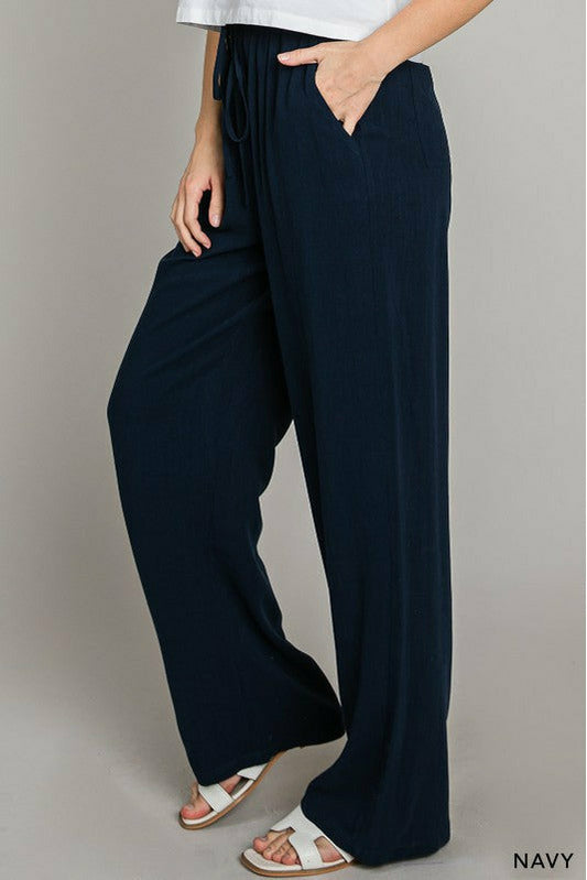Take Me to The Beach Linen Pants