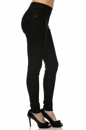 Hybrid Denim Leggings