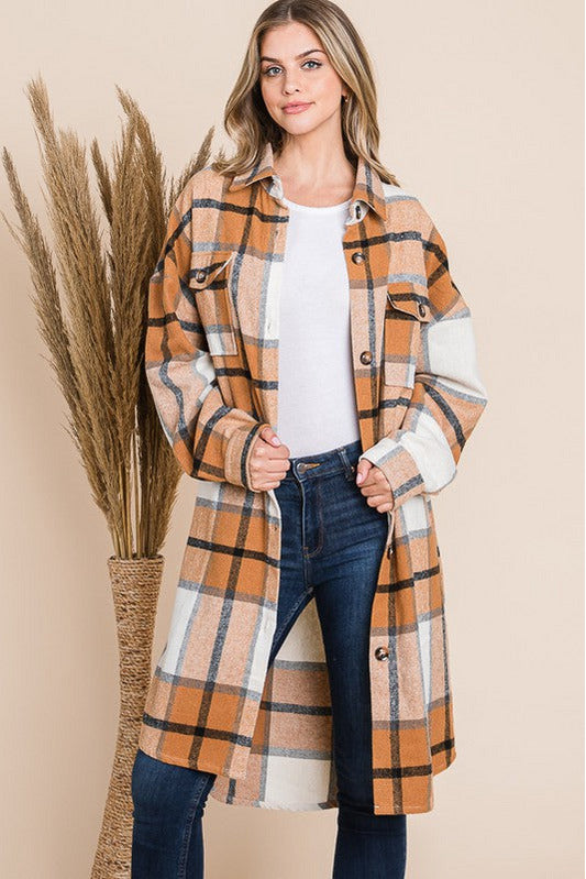 Ashley Ann Plaid Jacket