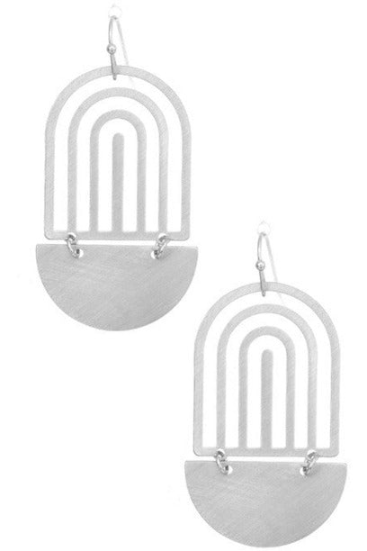 U Dangle Drop Earrings