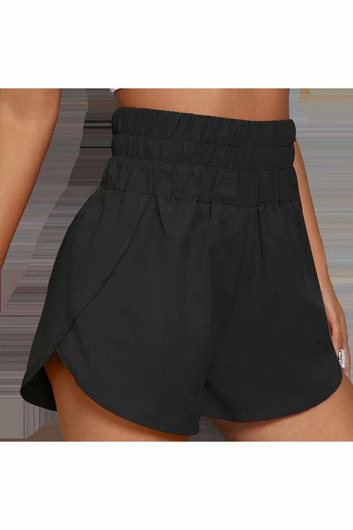 Highwaist Windbreaker Shorts