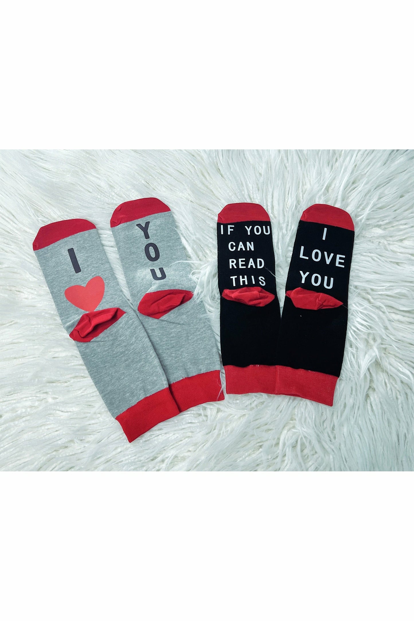 Valentine Crew Socks