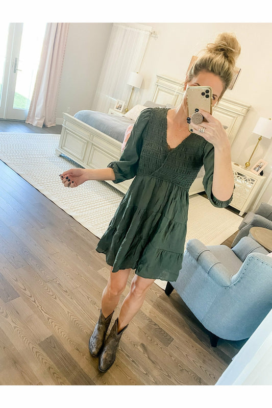 Jocelyn Forest Dress