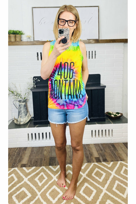 406 Montana Tie Dye Tanks