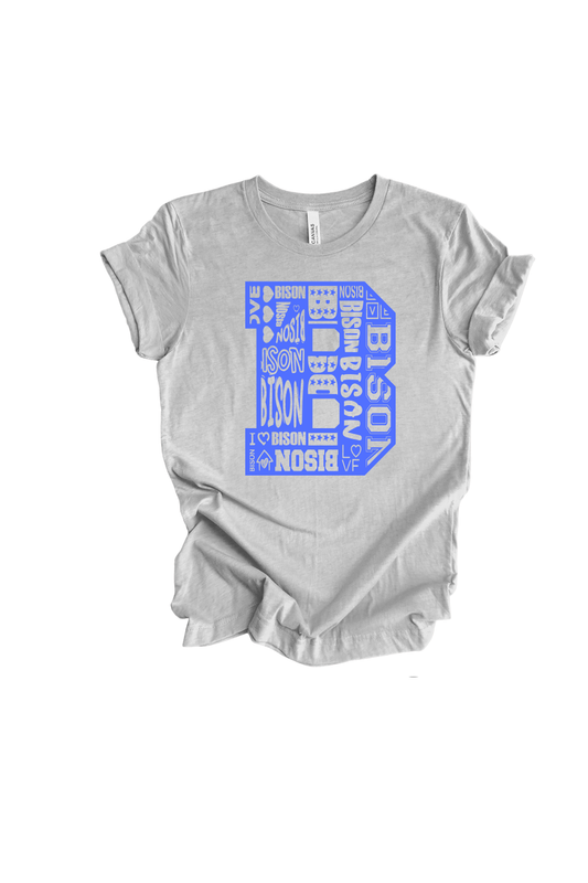 Typography Bison Tee