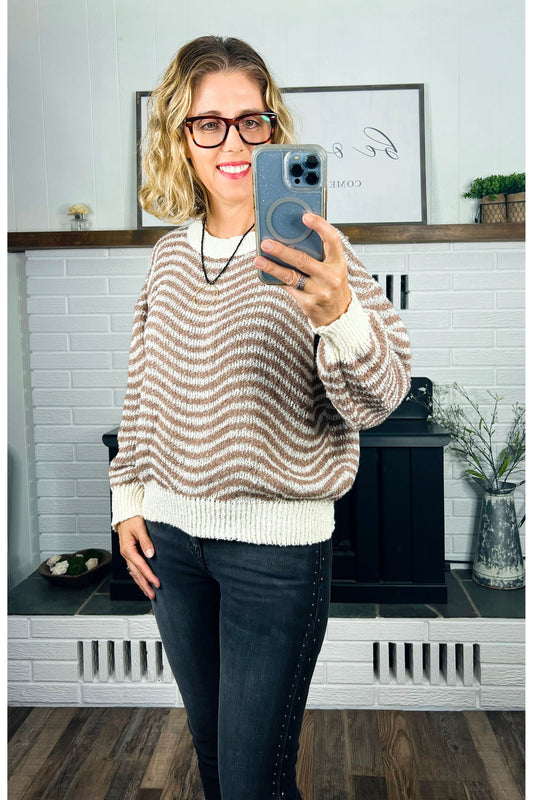 Taupe Dreamers Sweater