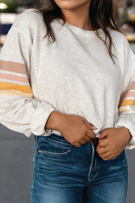 The Patty Striped Sweatshirt