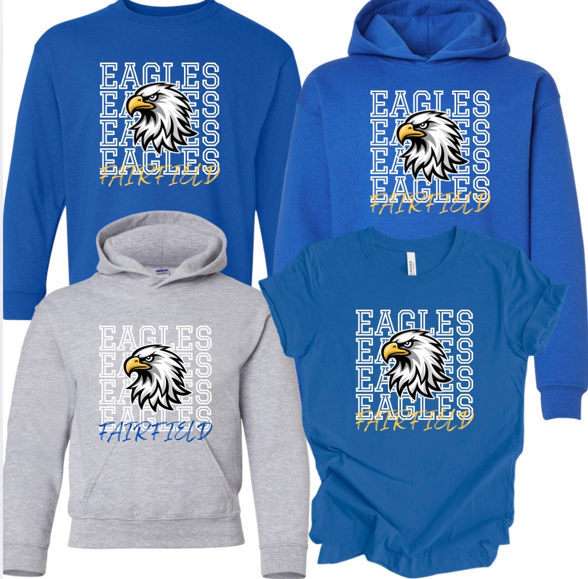 Preorder Fairfield Eagles Wear
