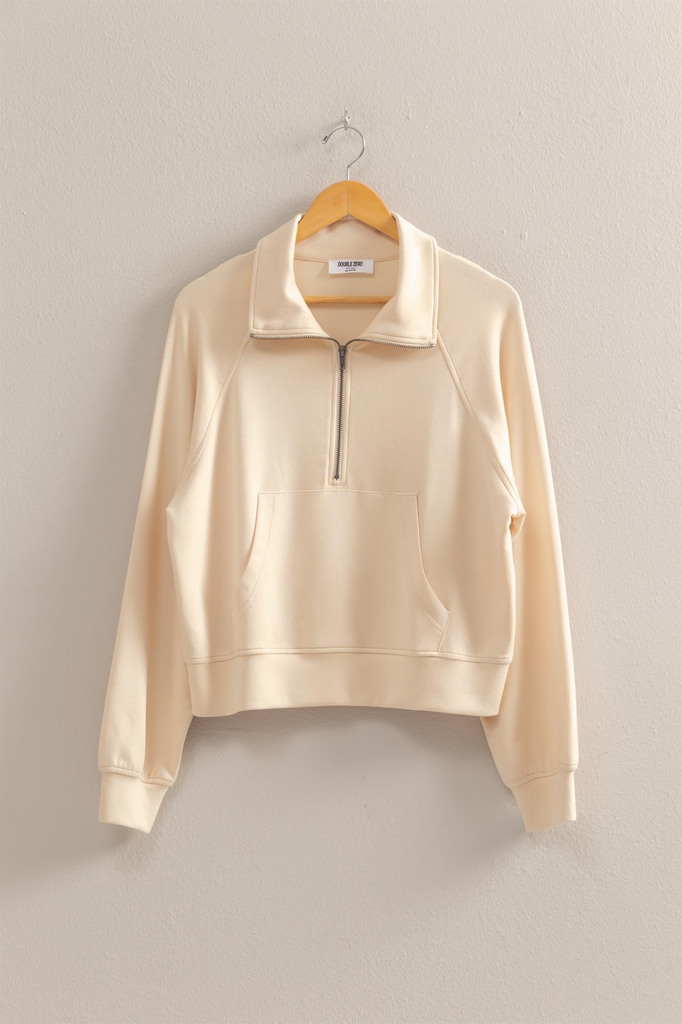 Stay In Half-Zip Pullover