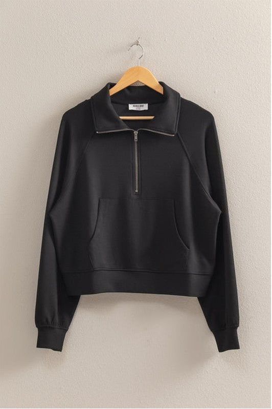 Stay In Half-Zip Pullover