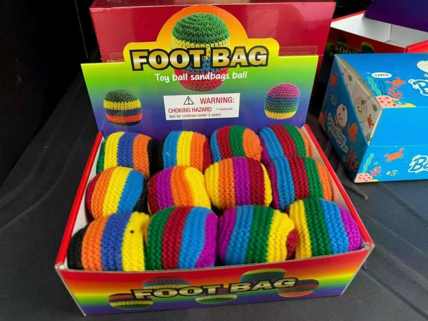 Colorful Yarn Hacky Sack
