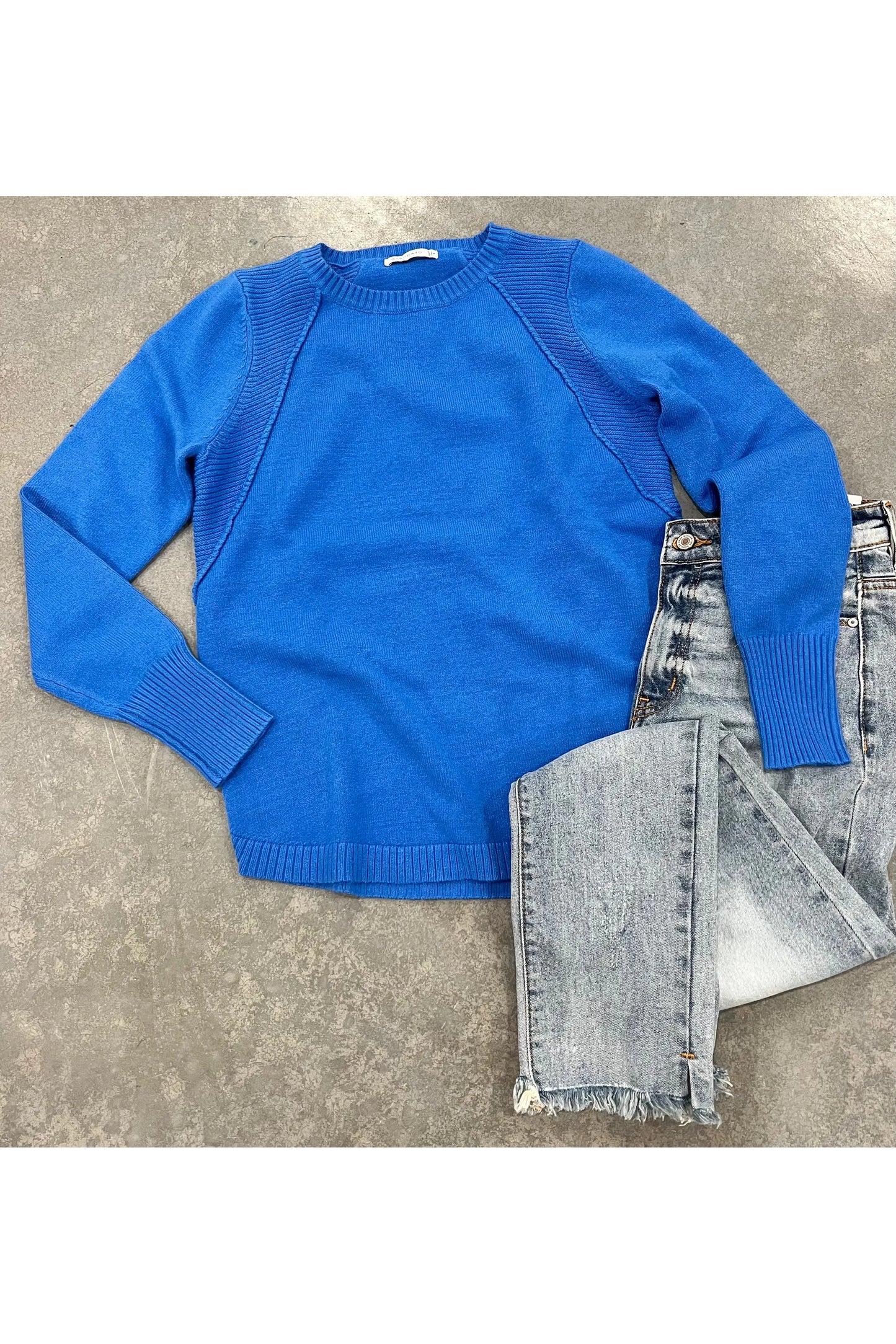 Cobalt Goodness Sweater