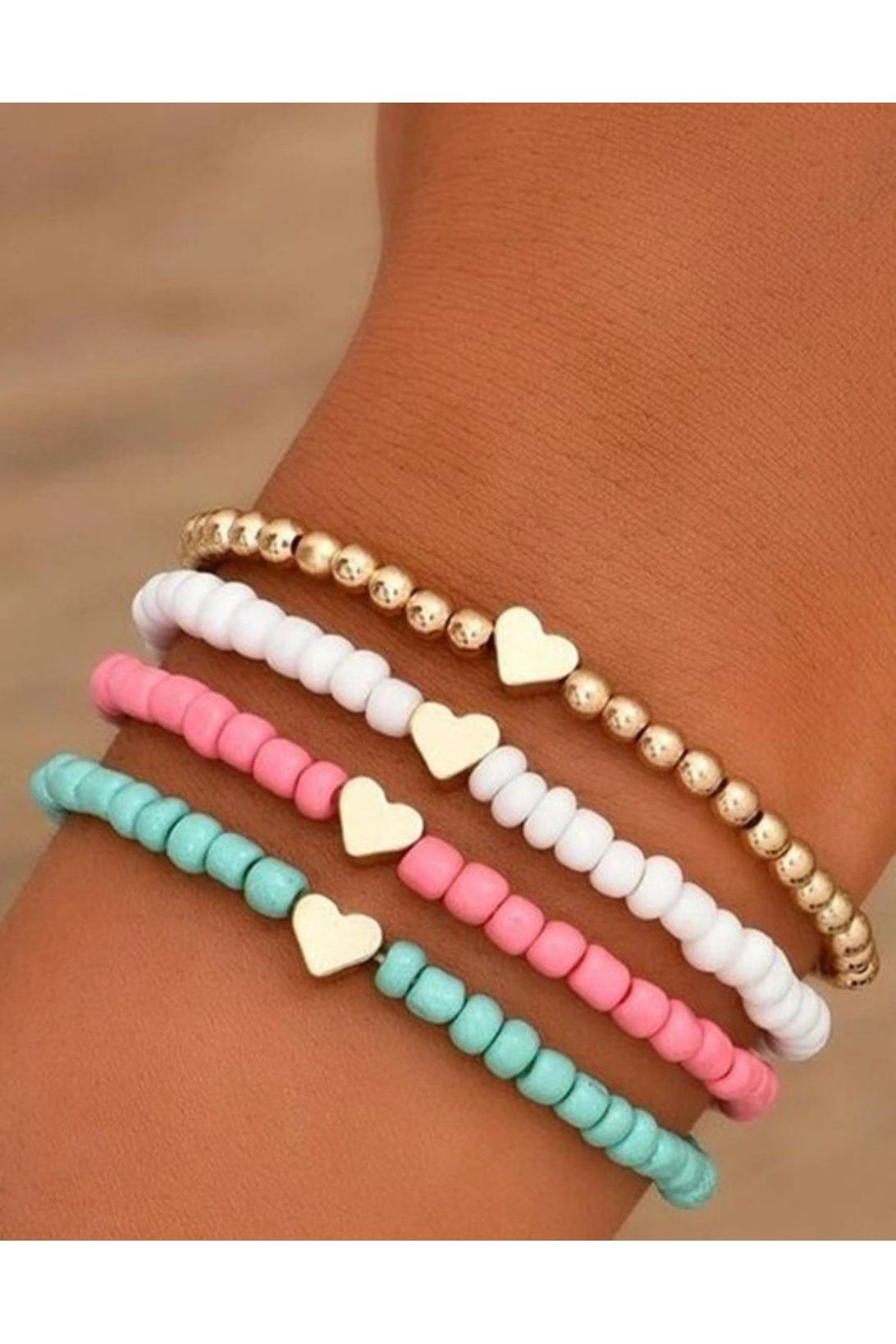 Steal My Heart Stack Bracelet Set