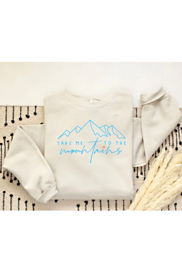 Take Me To The Mountains 2.0 Crewneck