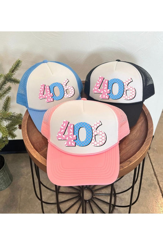 406 Dottie Foam Trucker Hat