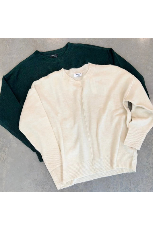 Jenna Front Seam Sweater