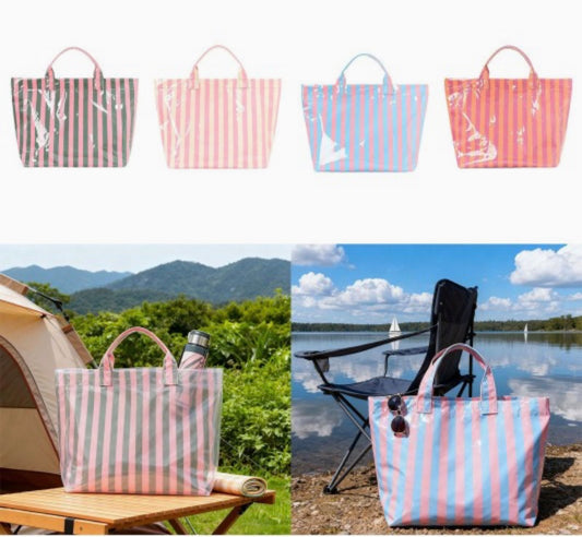 Preorder Viral Stripe Tote Bag