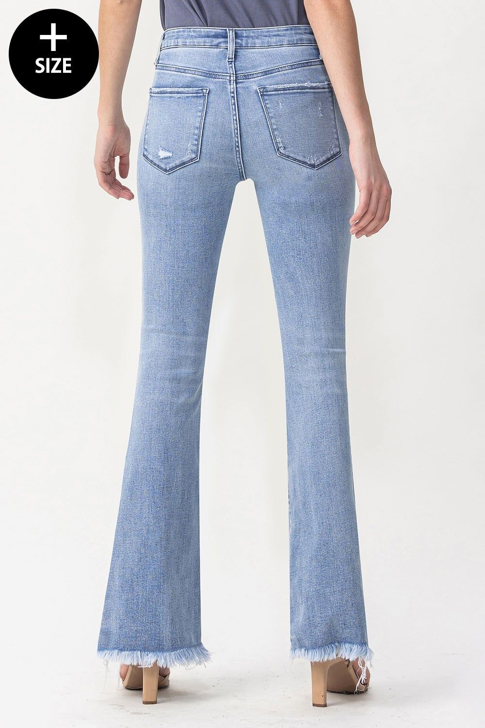 Curvy Excel Flying Monkey Flare Jeans