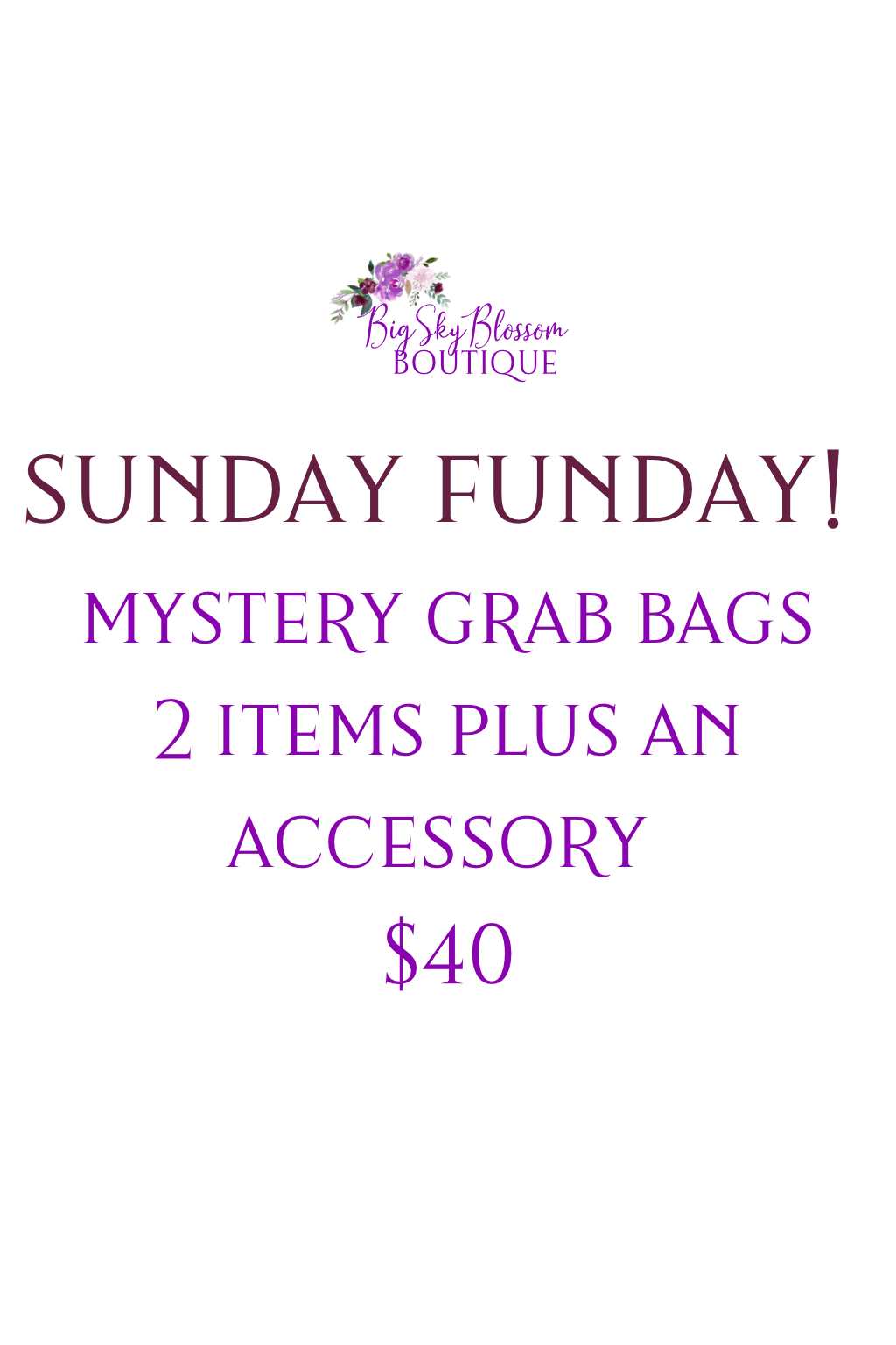 Sunday Funday Grab Bag