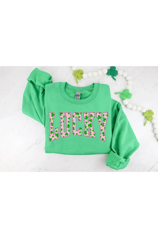 ☘️ Lucky ☘️ Tee/Crewneck