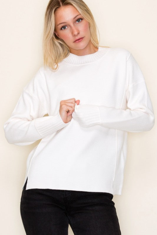 The Haven Mock Neck Sweater