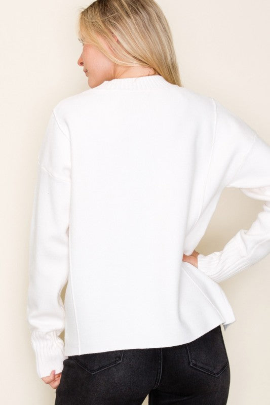 The Haven Mock Neck Sweater