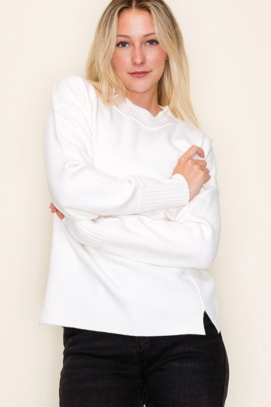 The Haven Mock Neck Sweater