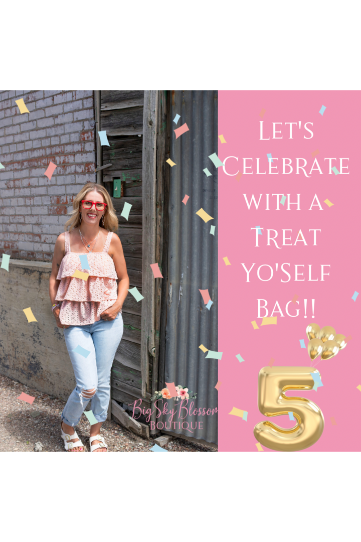 "Let's Celebrate" Treat "YoSelf" Bags