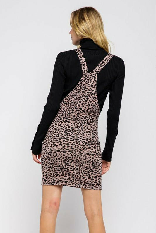 Leopard Overall Dress
