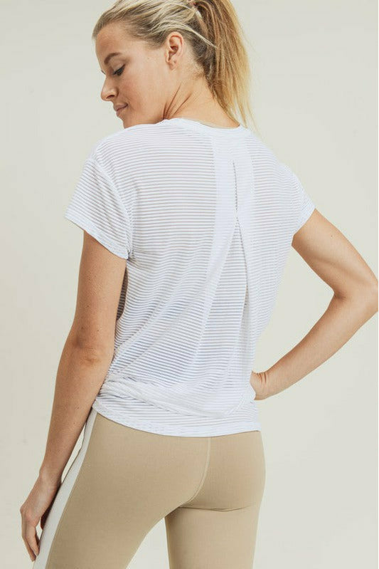 Light as a Feather Mesh Top