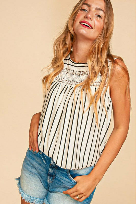 Make It Yours Striped Tank Top