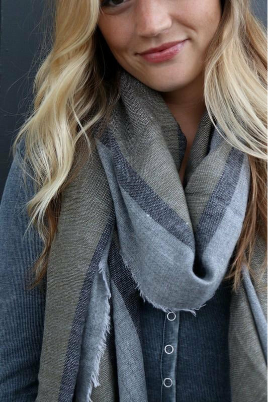 Perfect Striped Long Scarf