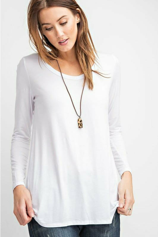 All About the Basics V-Neck Tee