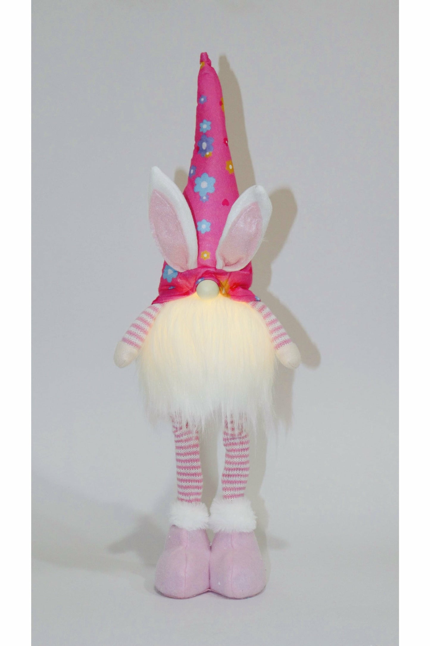 Light Up Gnome Easter Bunny