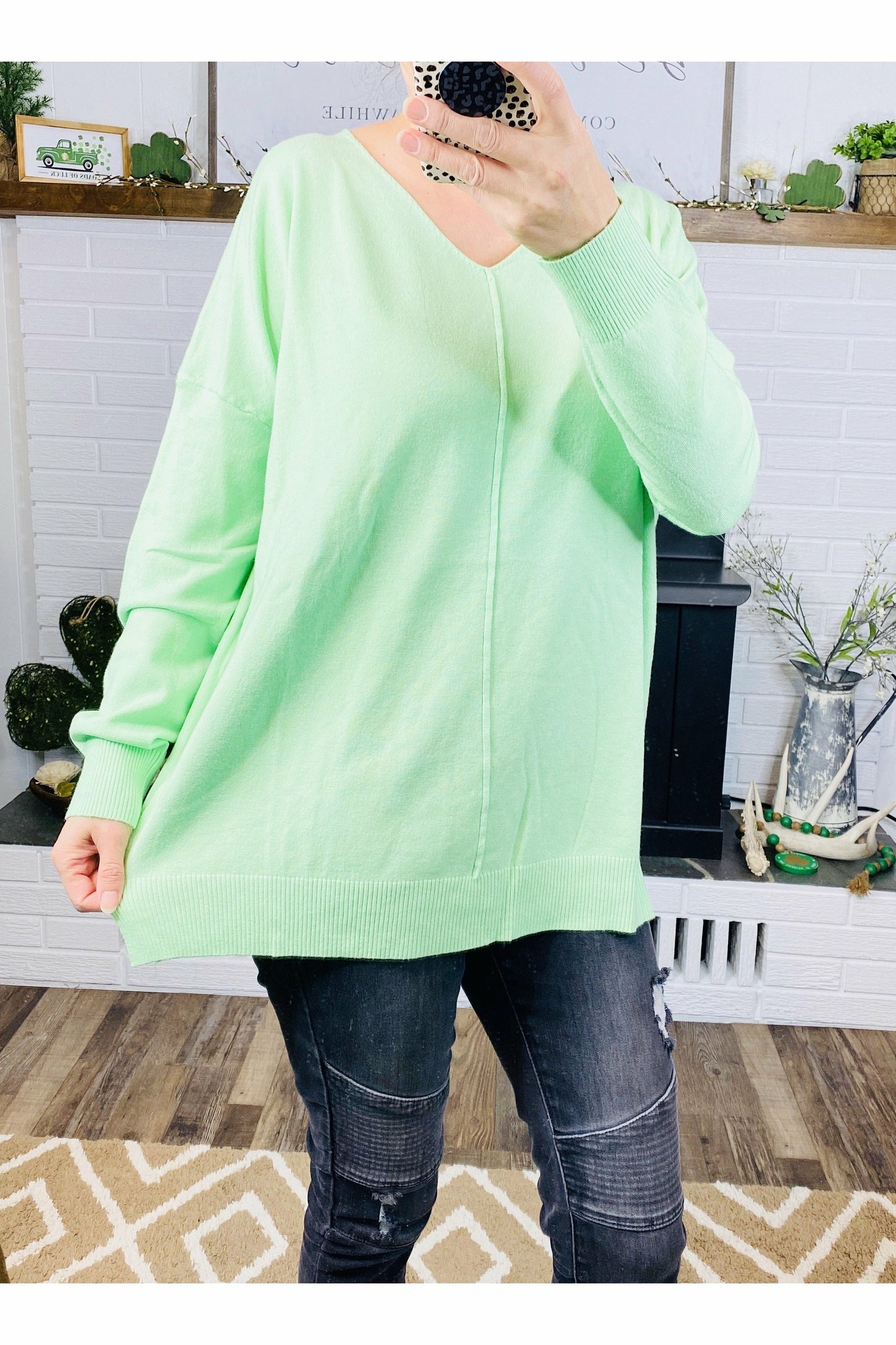Soft High/Low Tunic Top