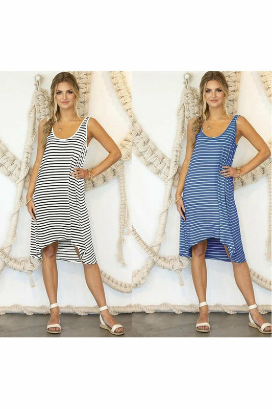 Simply Obsessed Stripe Dress