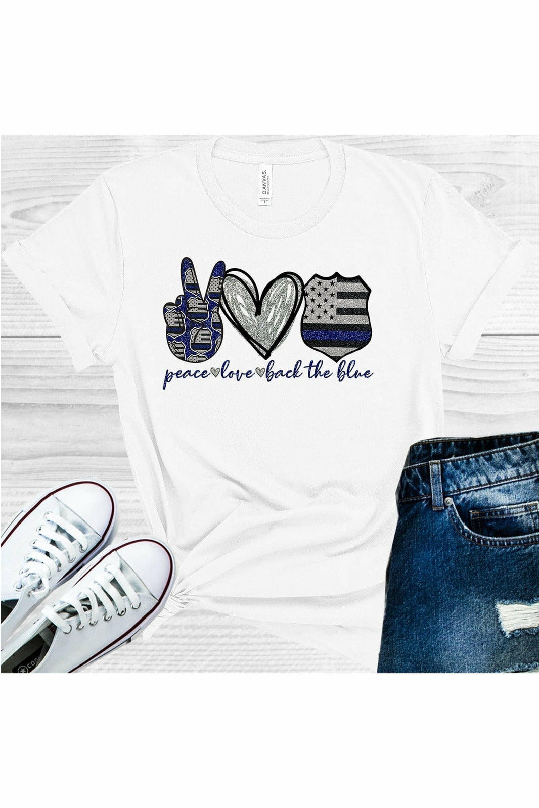 Preorder Support Our Police Officers Tee